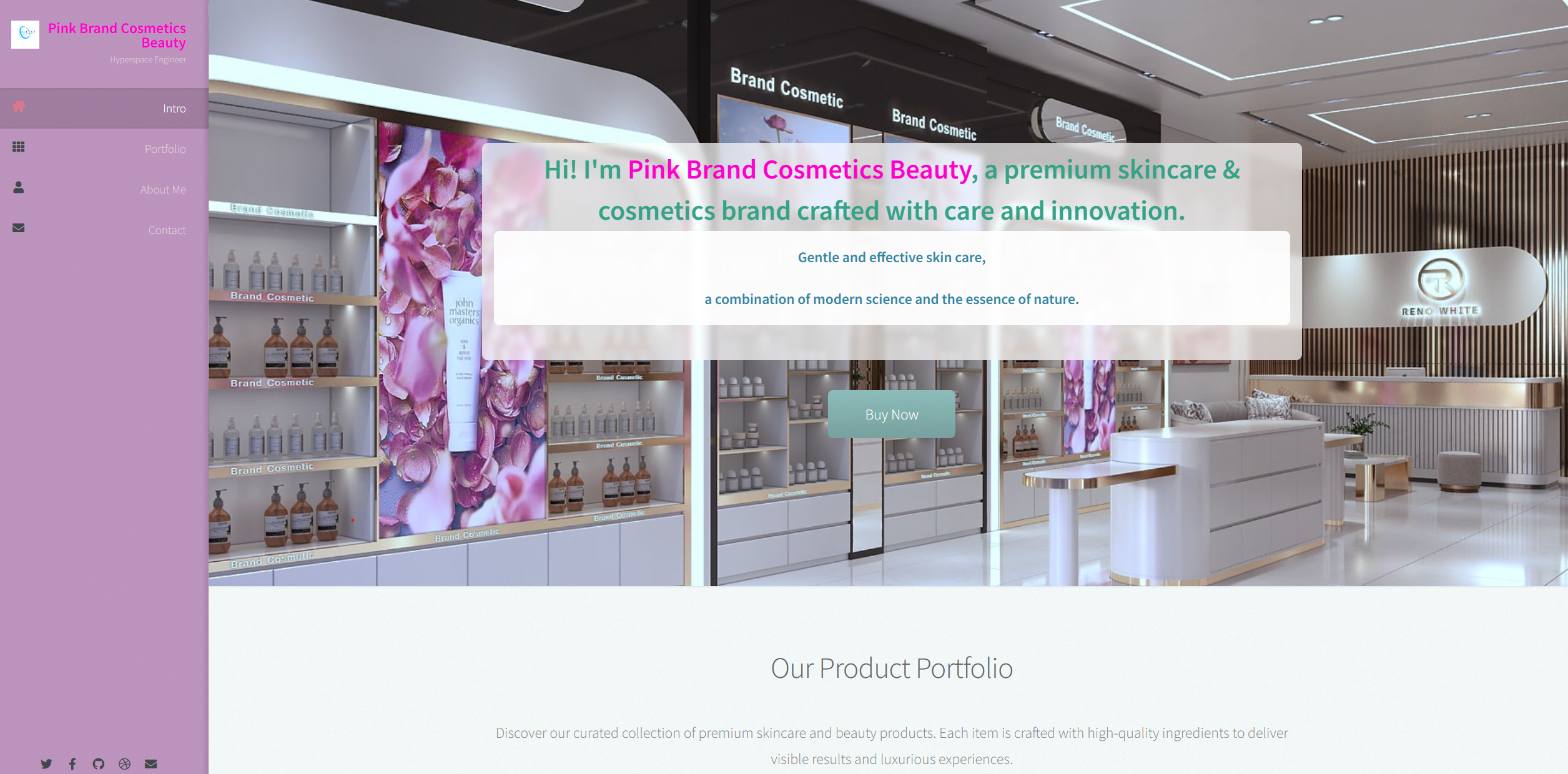 Pink Brand Cosmetics Beauty